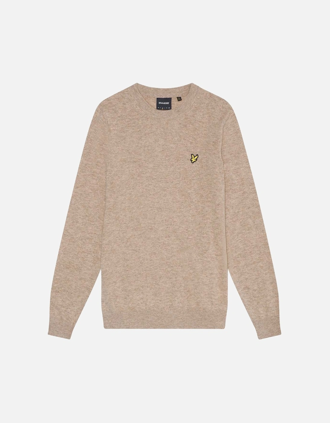 Lambswool Blend Crew Neck Jumper