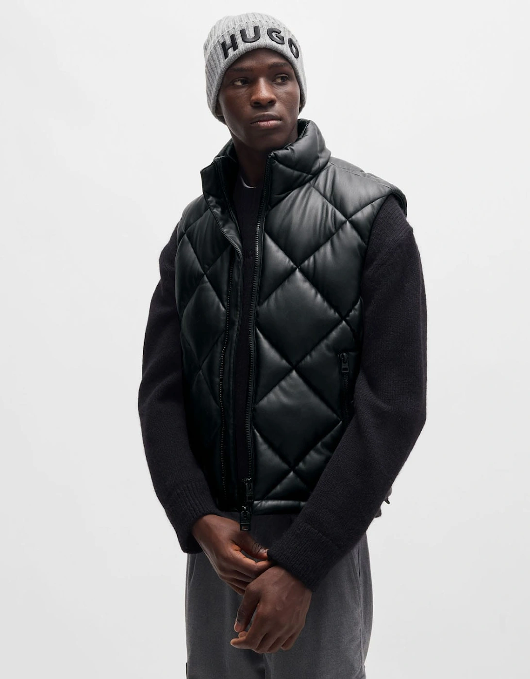 Borintino2441 Stacked Logo Gilet, 7 of 6