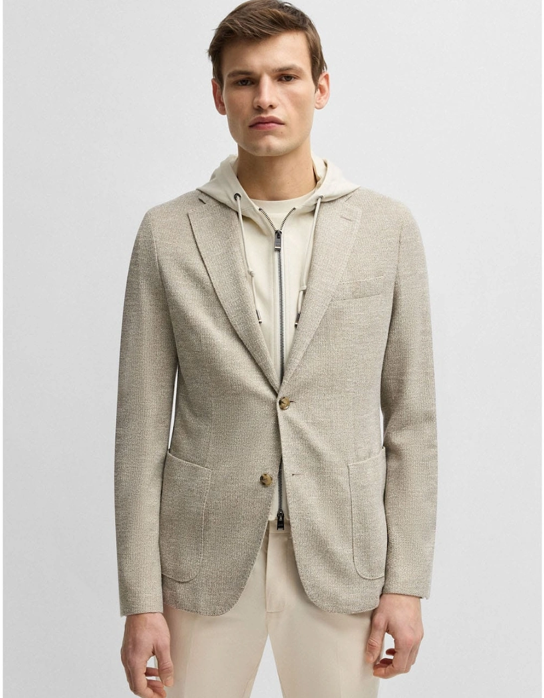 C-Hanry Hooded Blazer Jacket