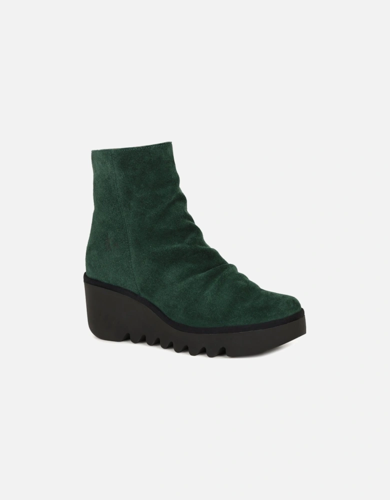 Bann Womens Wedge Heel Ankle Boots