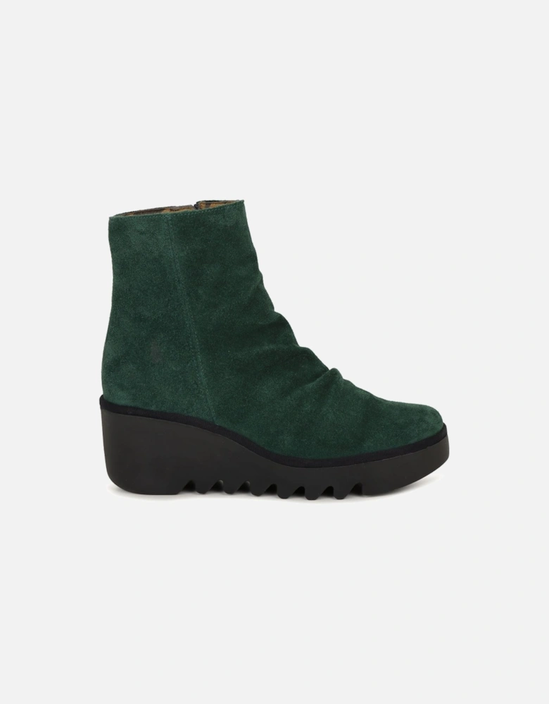 Bann Womens Wedge Heel Ankle Boots