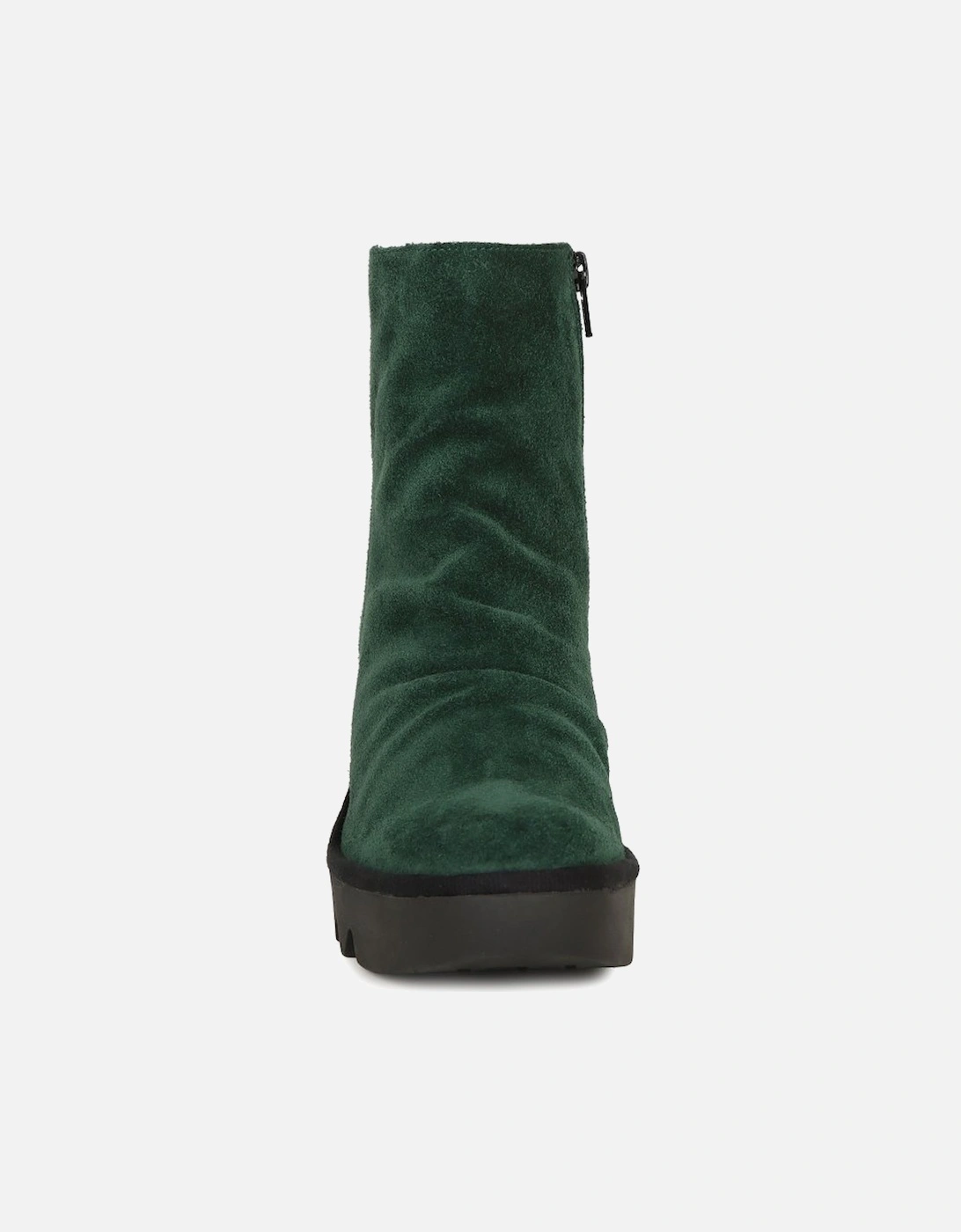 Bann Womens Wedge Heel Ankle Boots
