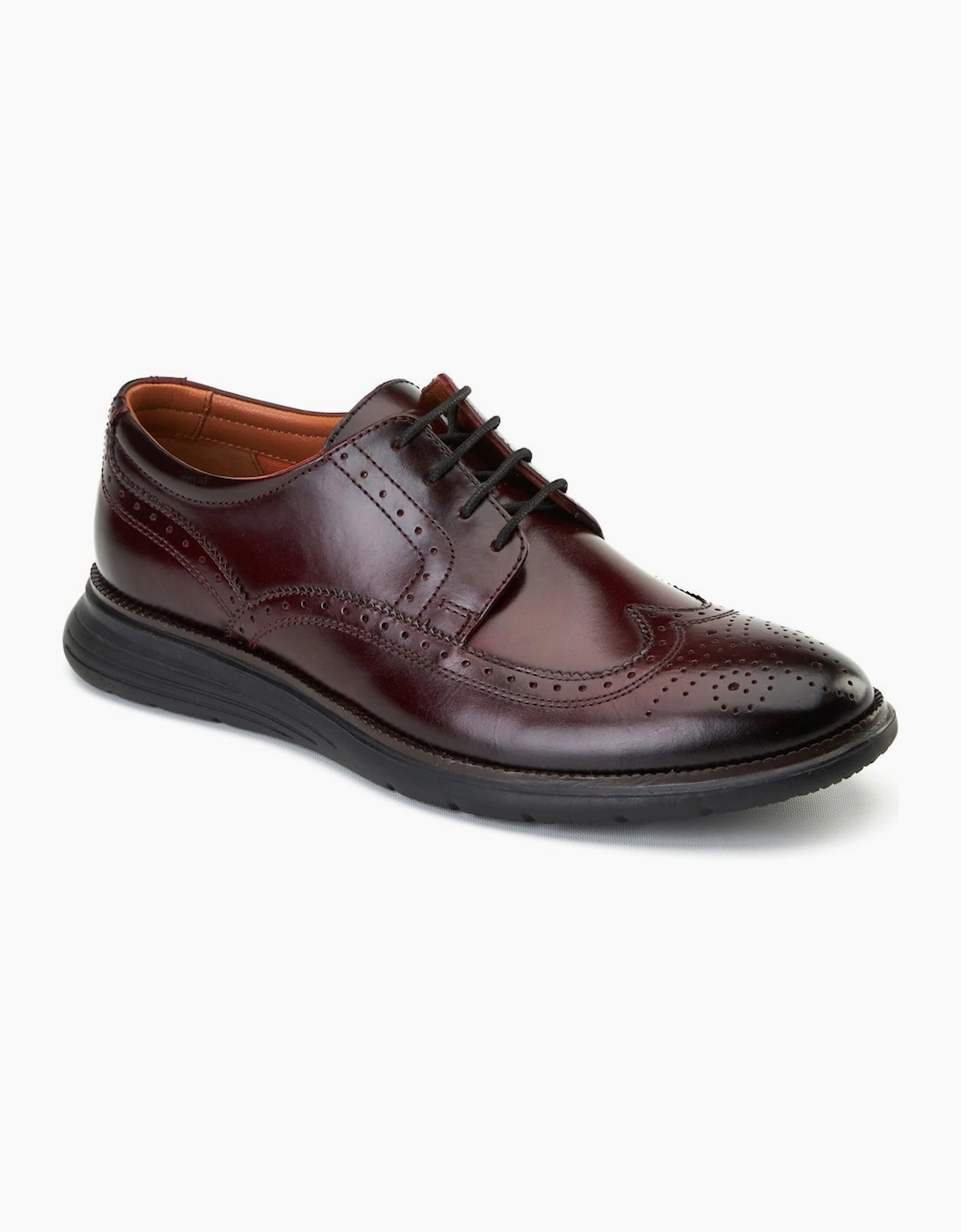 Base Men's Brown Flight 25 Brogue - Size: 7