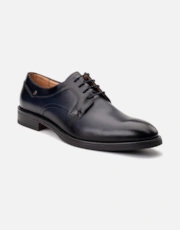 Navy Leather