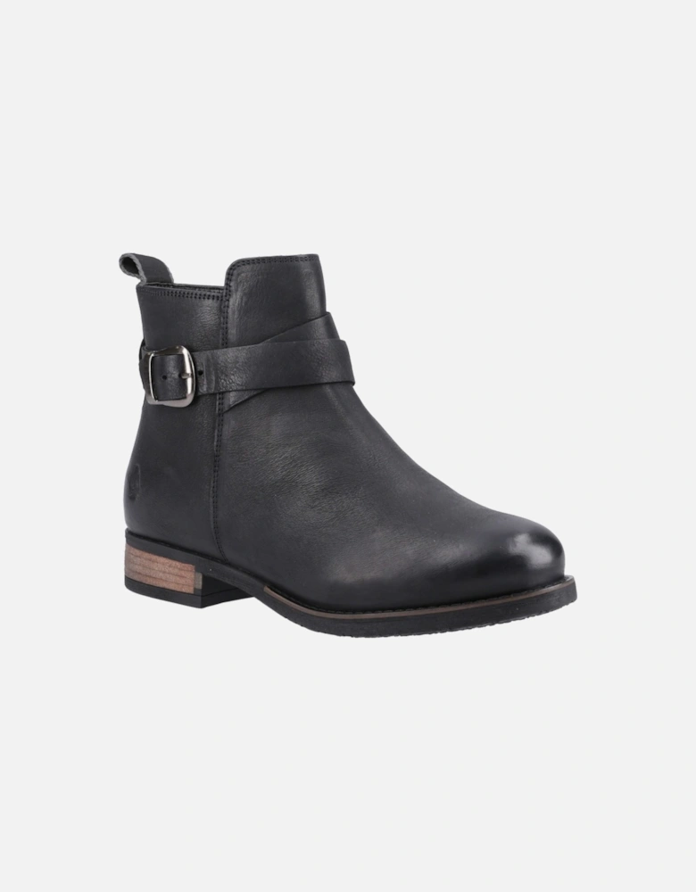 Elise Leather Women's Black Boots