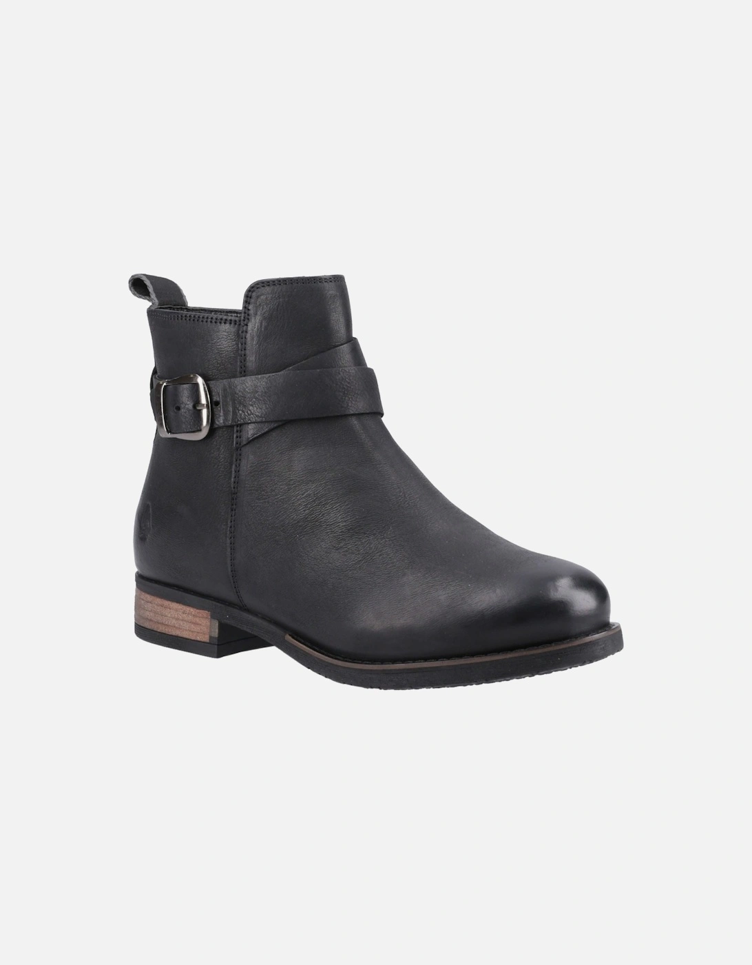 Elise Leather Women's Black Boots, 6 of 5