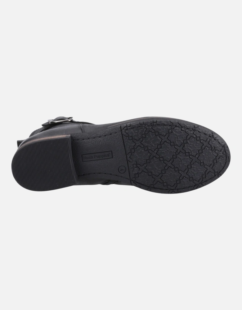 Elise Leather Women's Black Boots