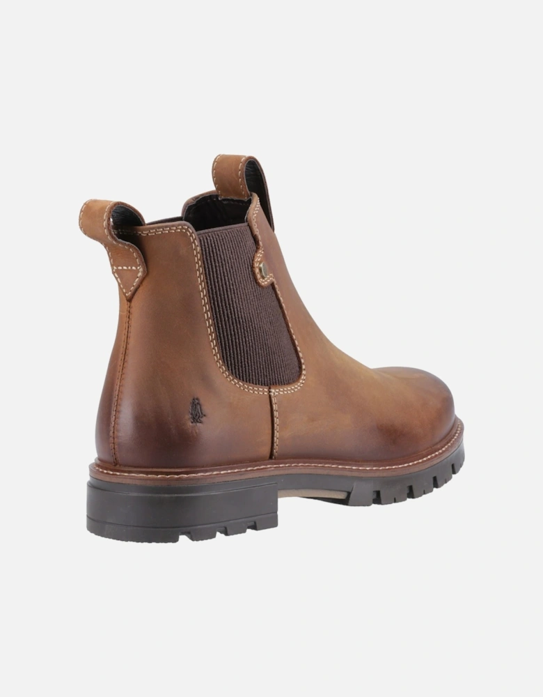 Pascal Leather Men's Tan Boots