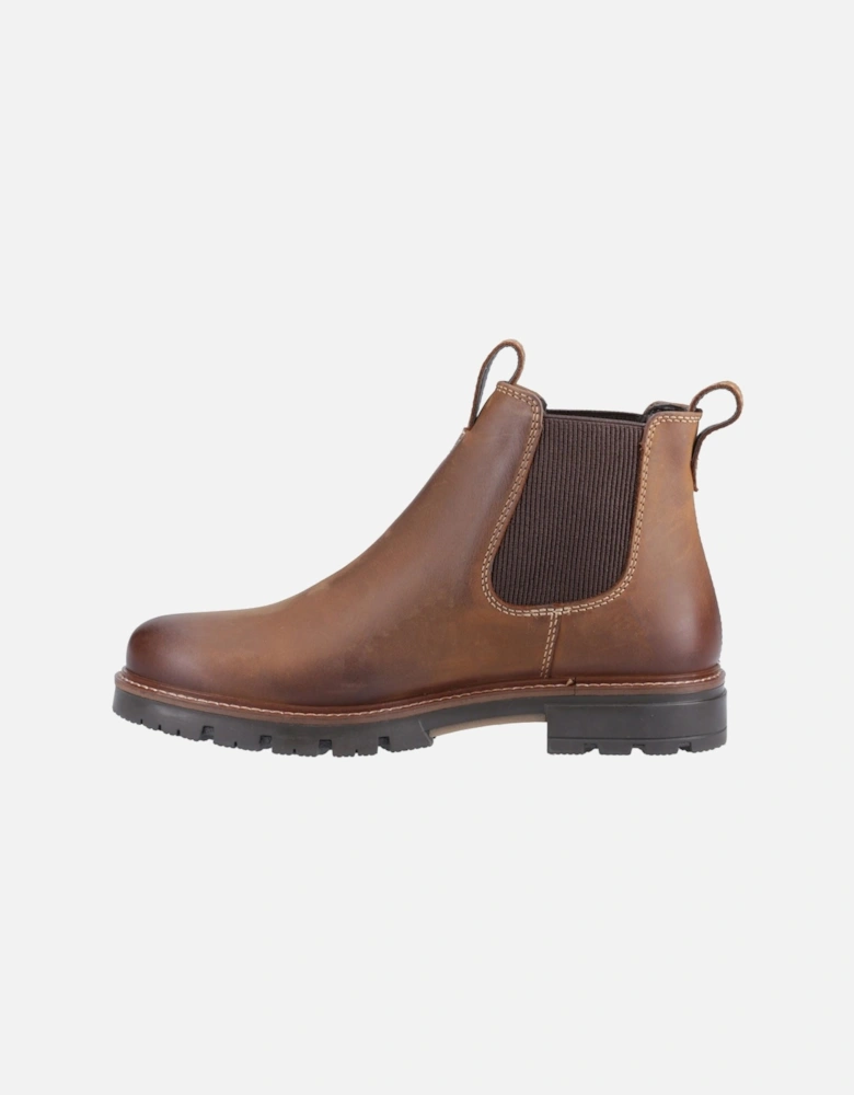 Pascal Leather Men's Tan Boots