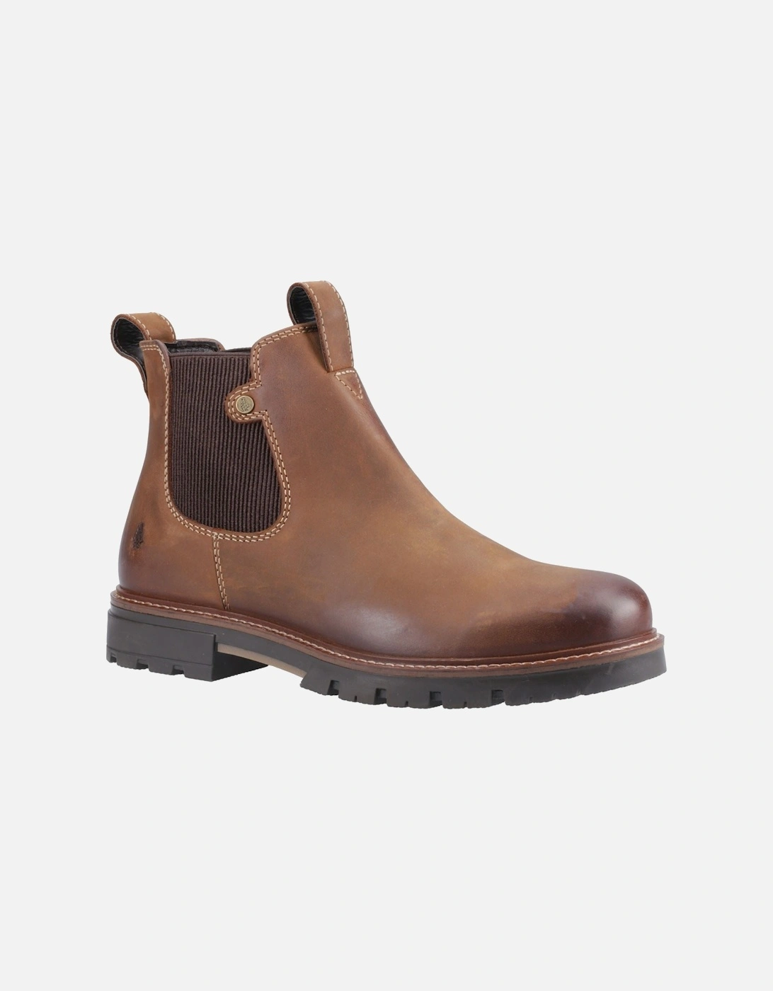 Pascal Leather Men's Tan Boots, 6 of 5