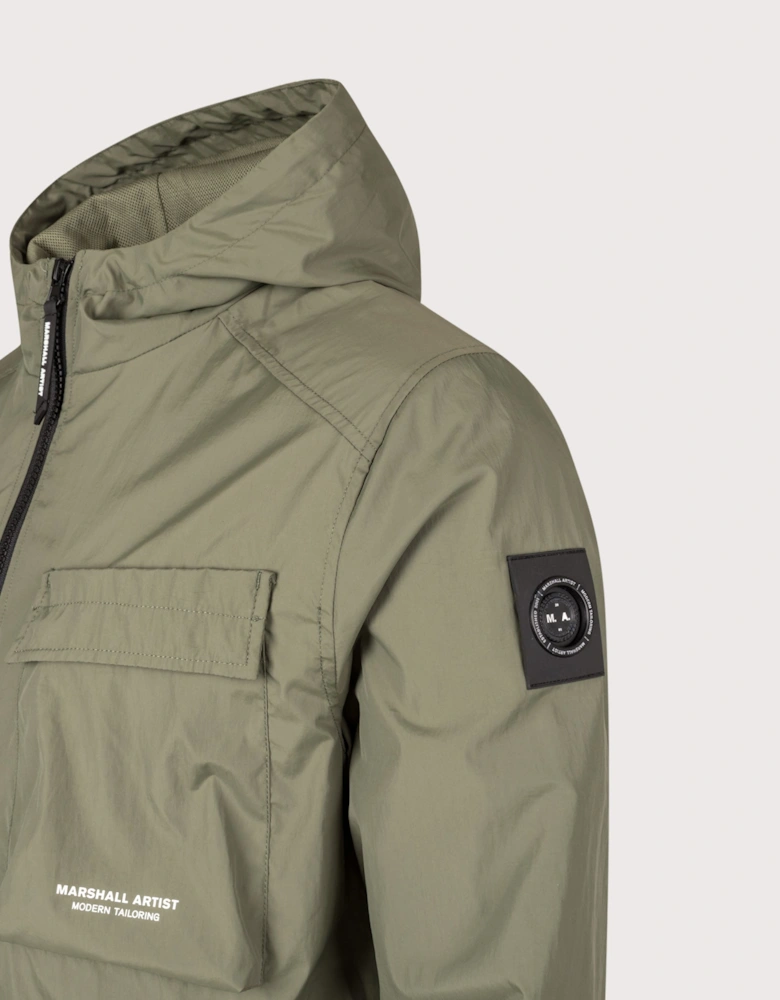 Crux Hooded Overshirt