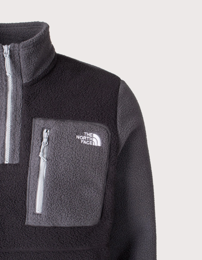 Yumiori Quarter Zip Fleece Sweatshirt