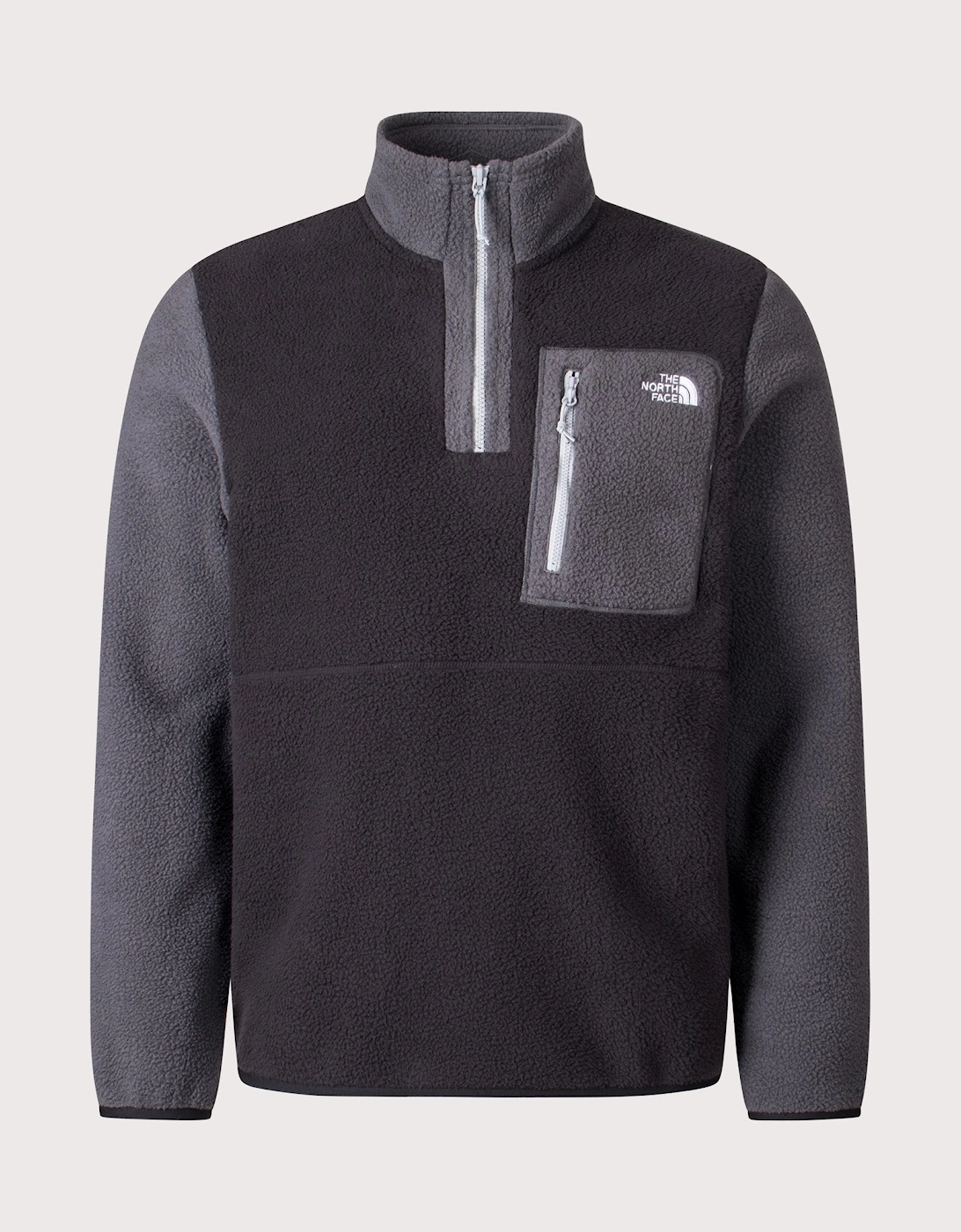 Yumiori Quarter Zip Fleece Sweatshirt, 5 of 4