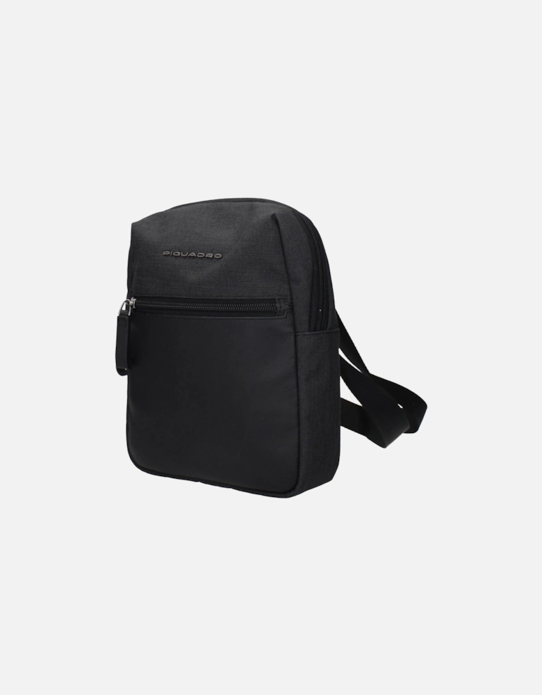 Leather Belt with Silver Buckle Women - Black Crossbody Bags