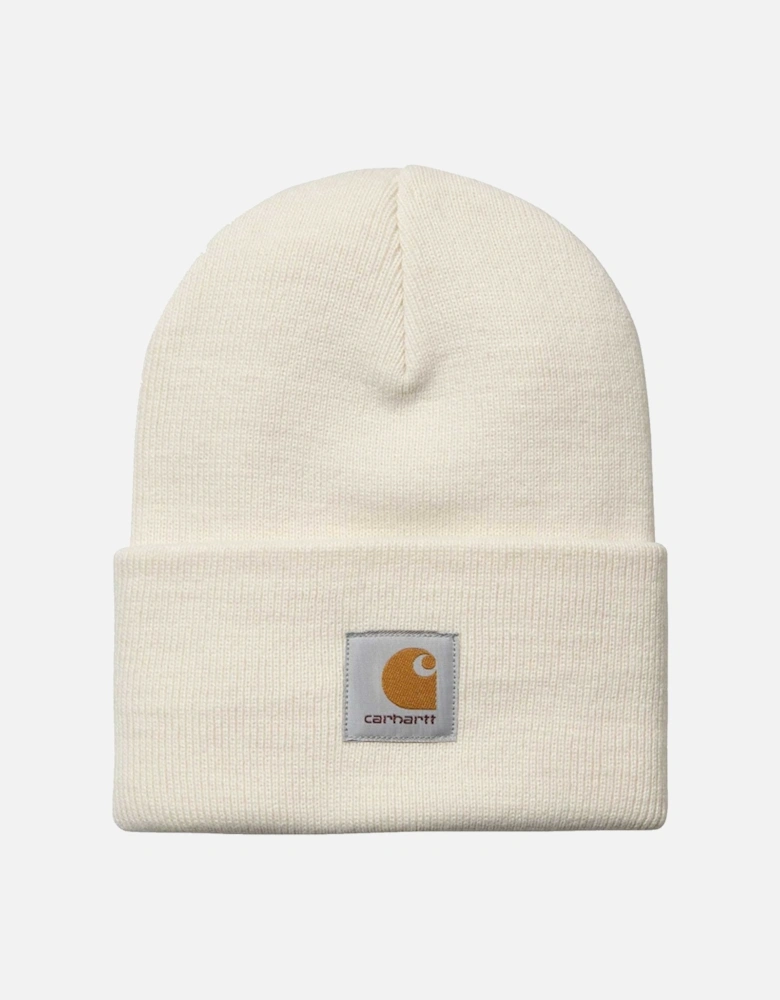 Acrylic Watch Beanie Hat Natural