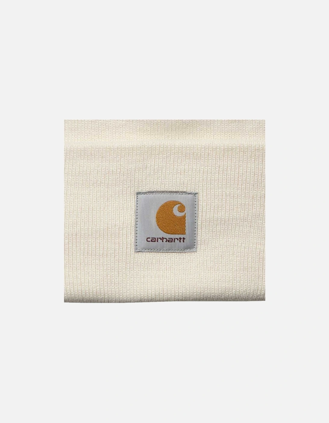 Acrylic Watch Beanie Hat Natural