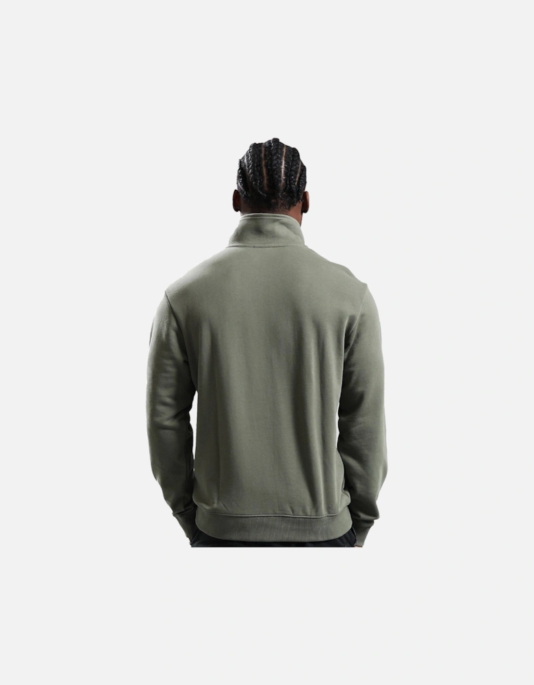 Small Box Half Zip Sweatshirt Tea Leaf