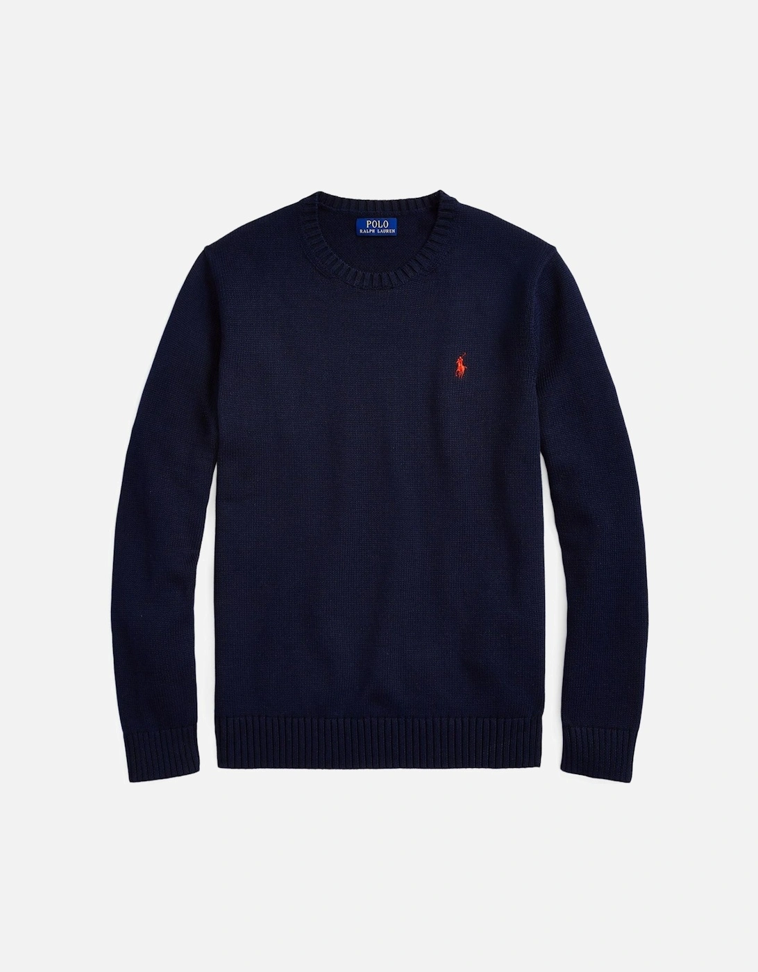 Ralph Lauren Cotton Crewneck Sweater - Hunter Navy, 3 of 2