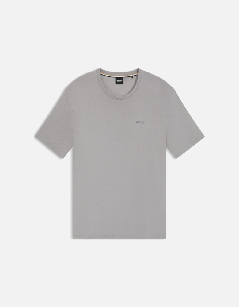 BOSS Rib T-Shirt, Light/Pastel Grey