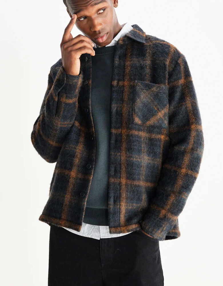 Whiting Overshirt Drawn Check