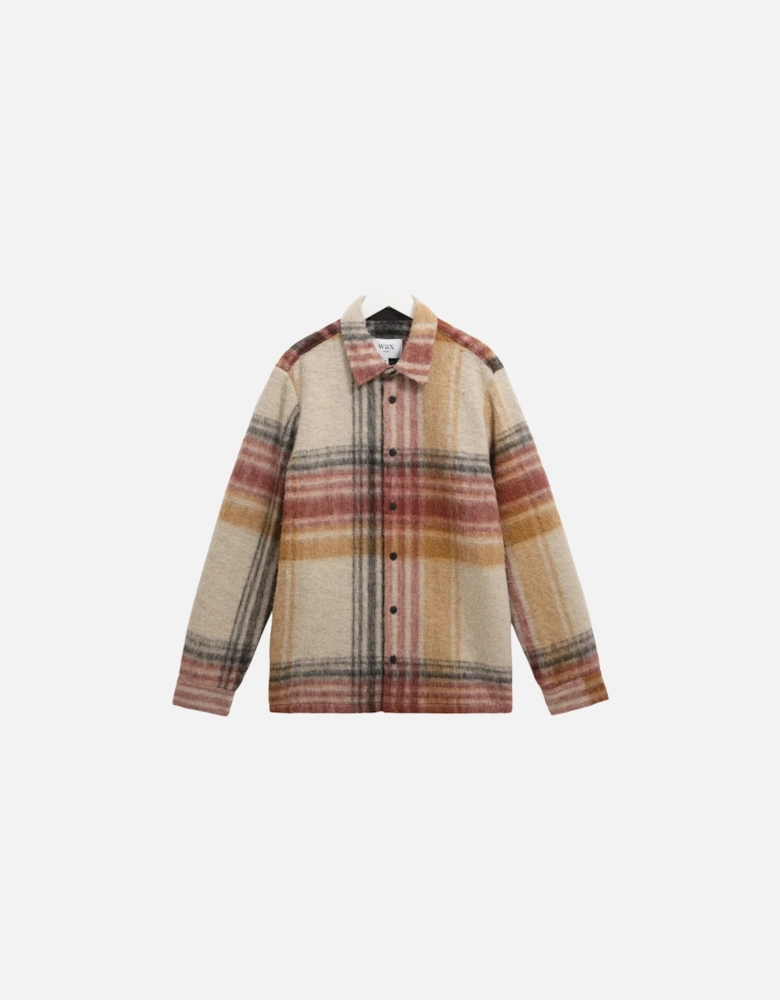 Nolan Overshirt Wool Blend Check