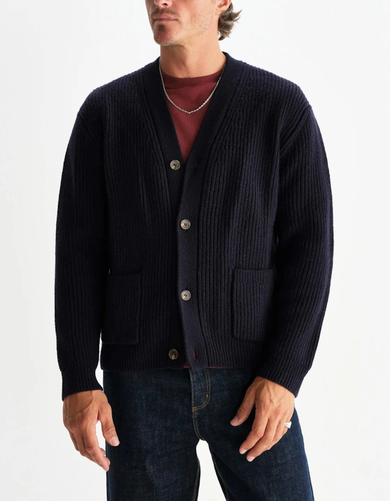 Walker Rib Stitch Cardigan