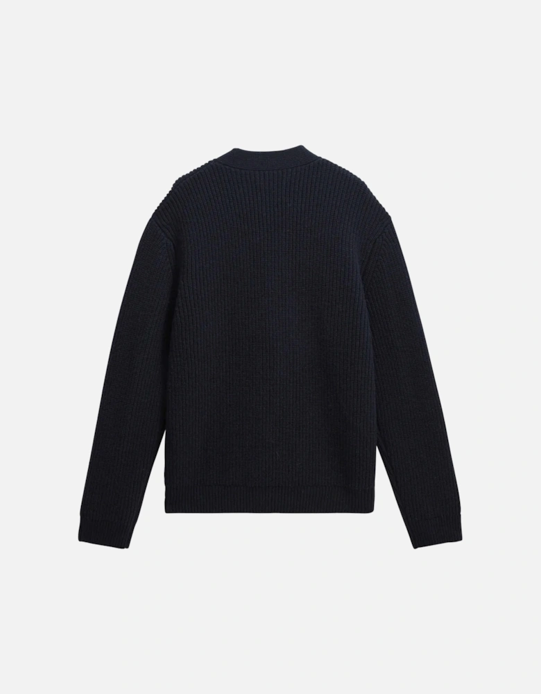 Walker Rib Stitch Cardigan