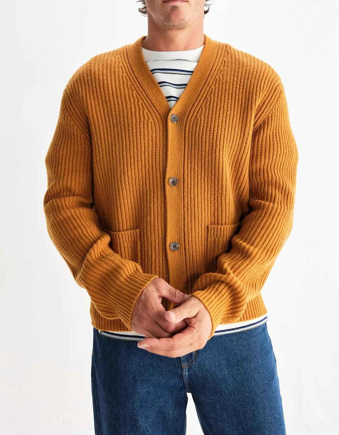Walker Rib Stitch Cardigan