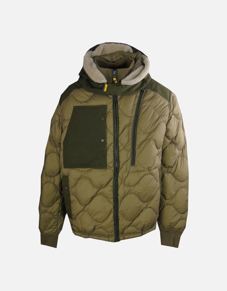 Akutan Deep Moss Green Down Jacket
