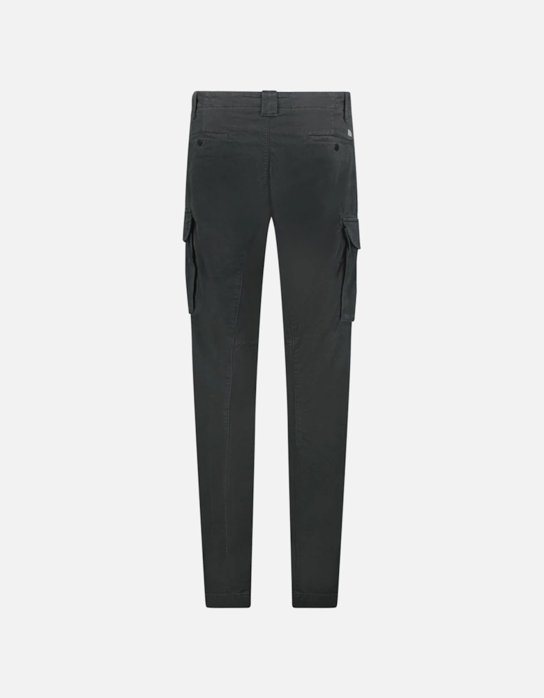 Stretch Sateen Cargo Lens Pants Grey