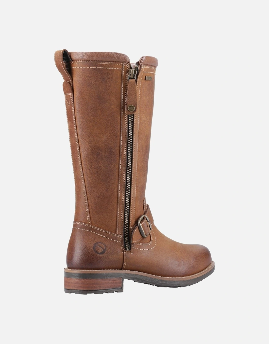 Cotswold Women's Brown Bourton Leather Tan Boots - : 7 Size 7
