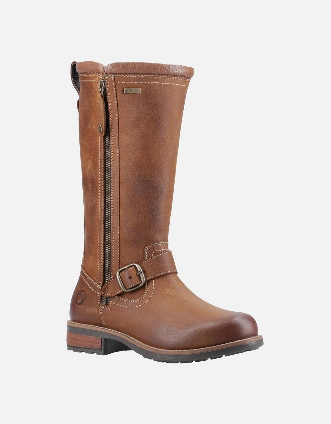 Cotswold Women's Brown Bourton Leather Tan Boots - : 8 Size 8