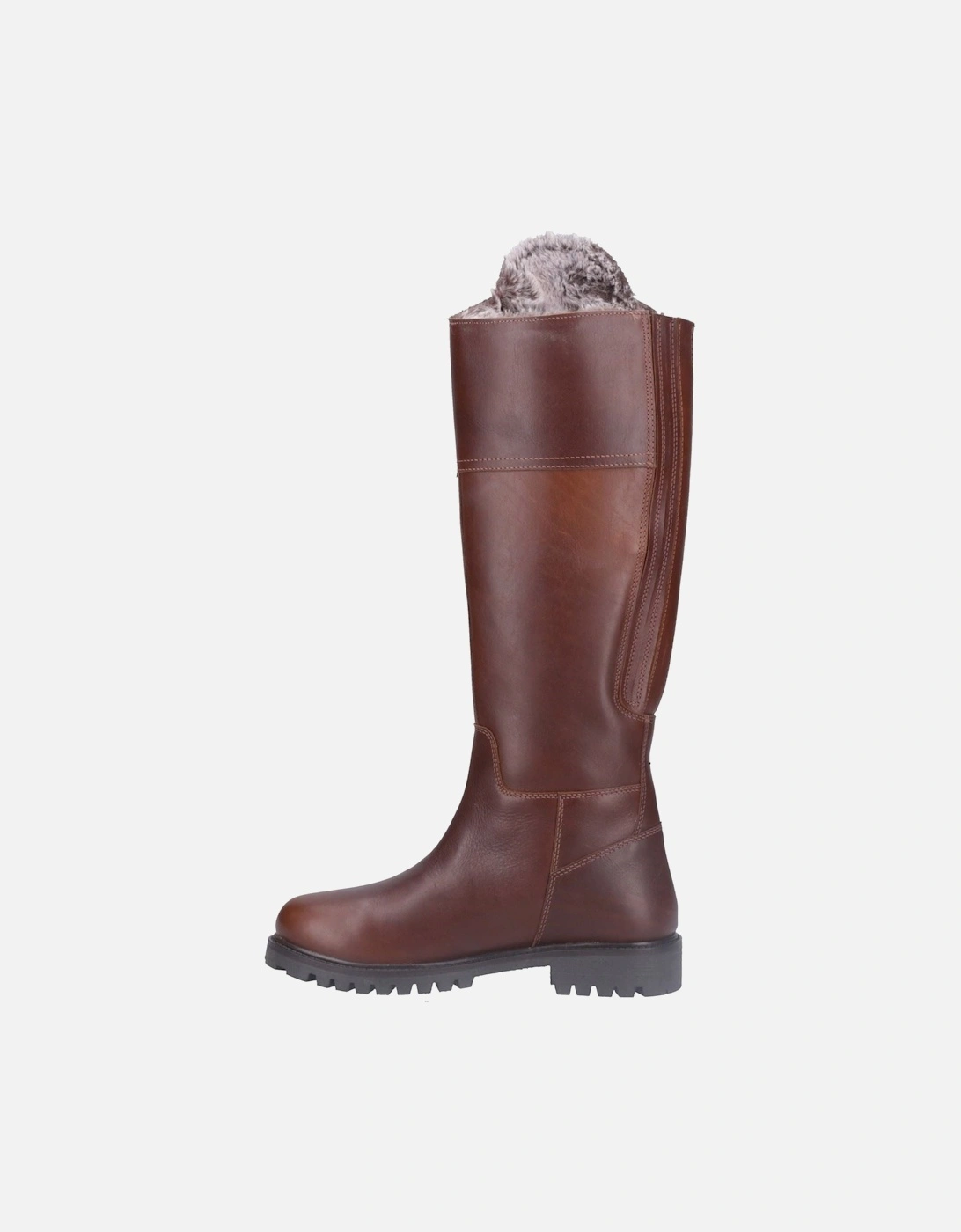 Oldachre Leather Women's Brown Boots