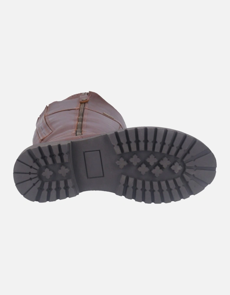 Oldachre Leather Women's Brown Boots