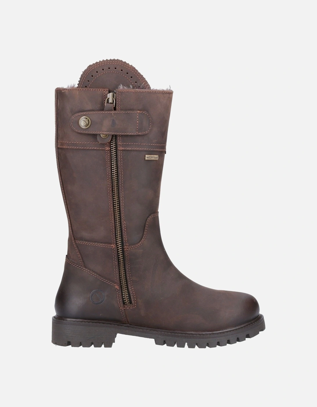 Bushcombe Leather Women's Brown Boots