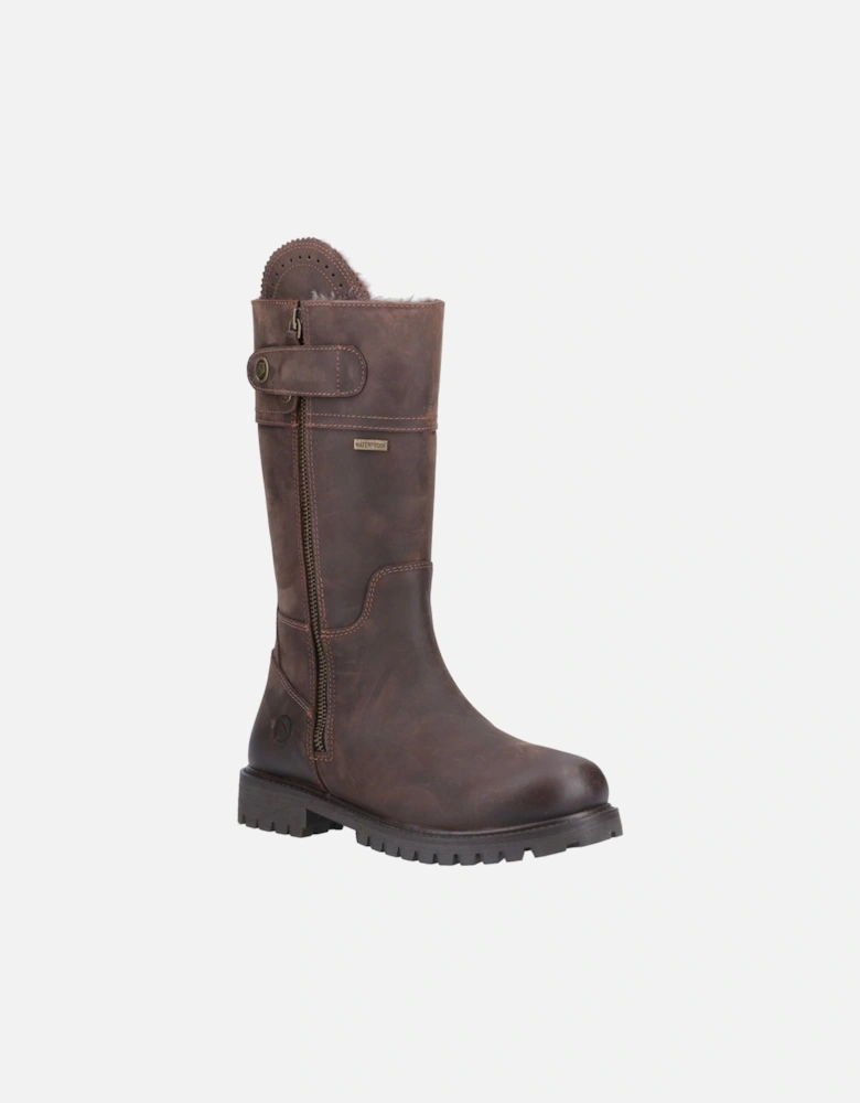 Bushcombe Leather Women's Brown Boots