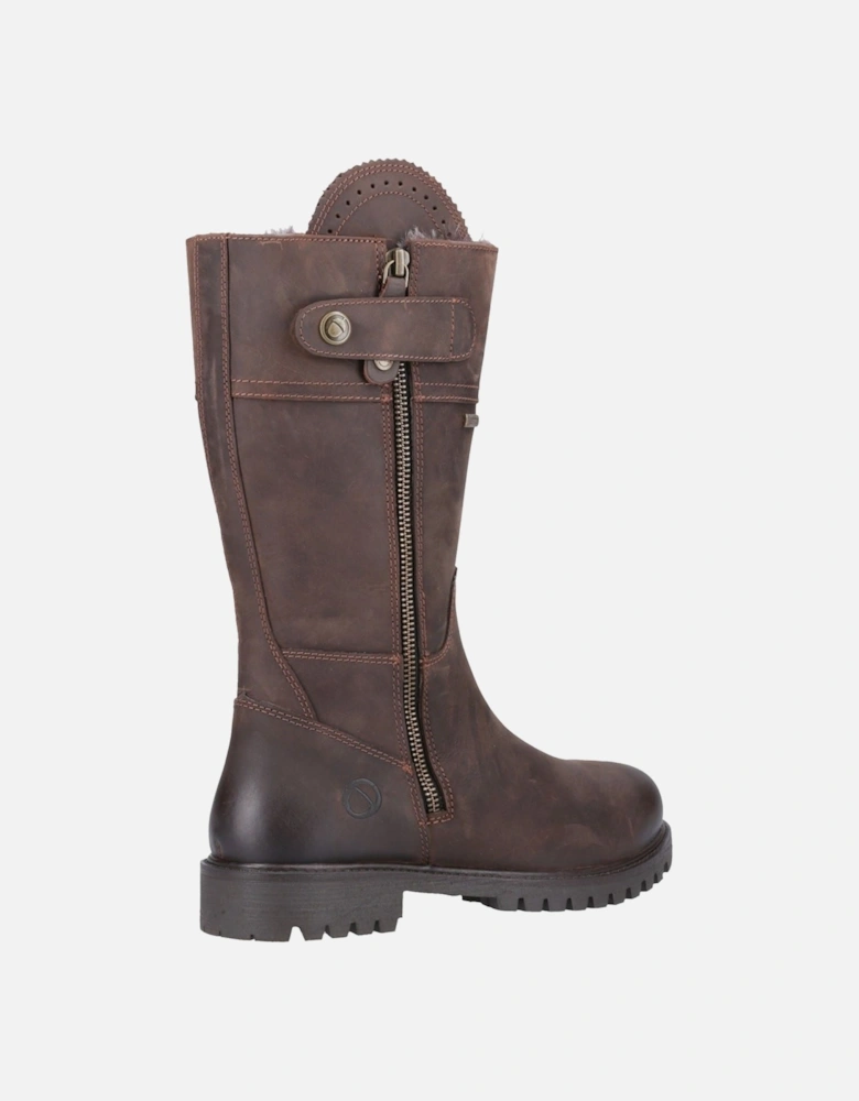 Bushcombe Leather Women's Brown Boots