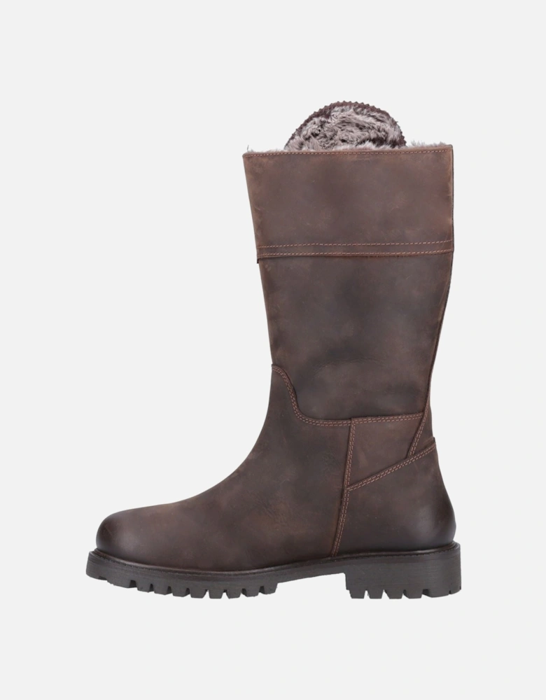 Bushcombe Leather Women's Brown Boots