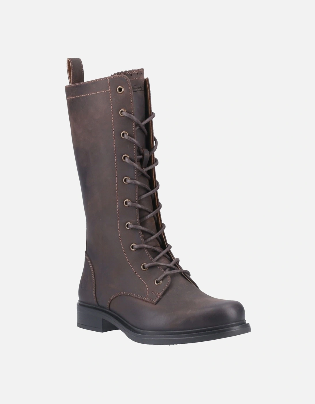 Hidcote Leather Women's Brown Boots, 6 of 5