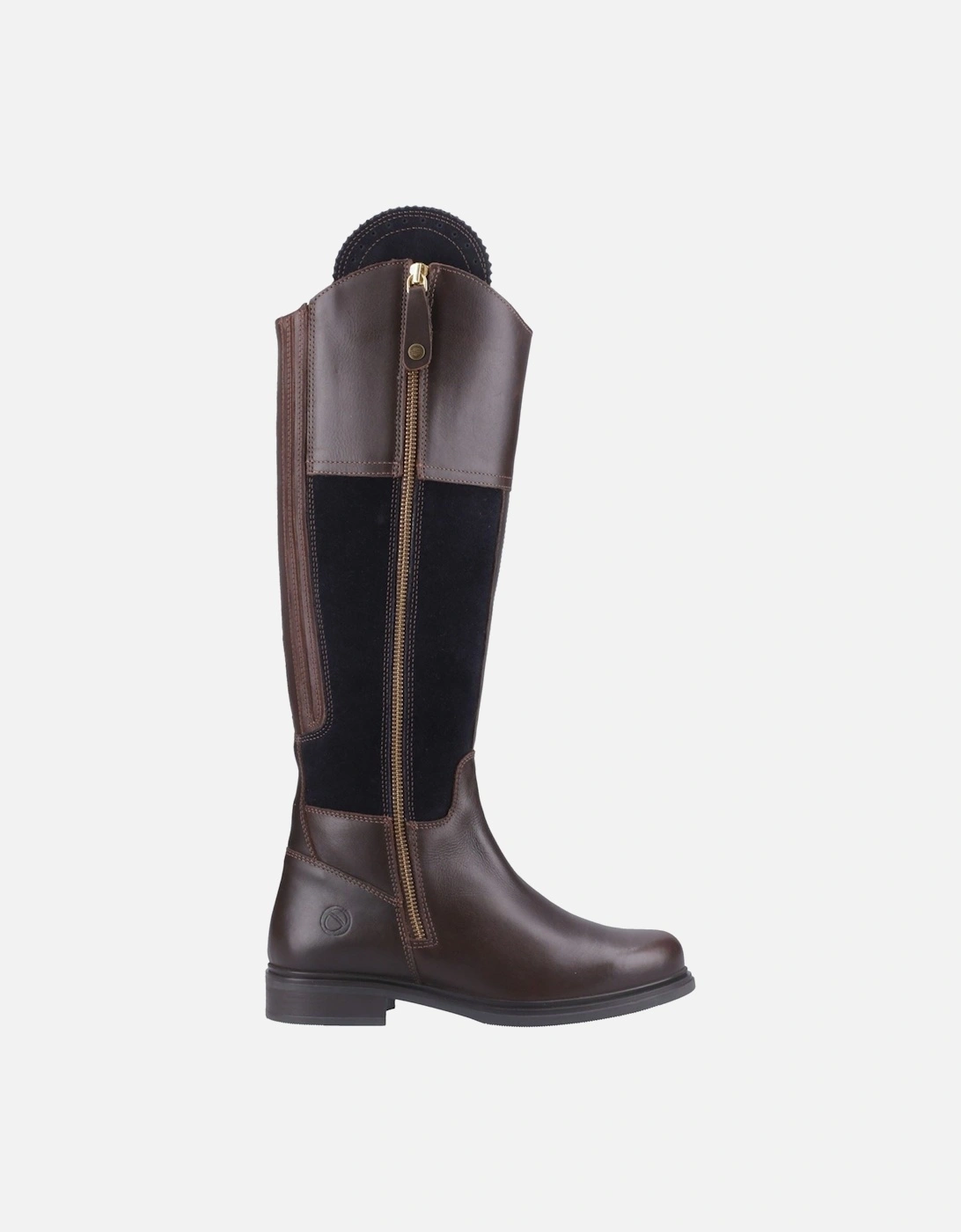 Buscot Leather Women's Brown/Navy Boots