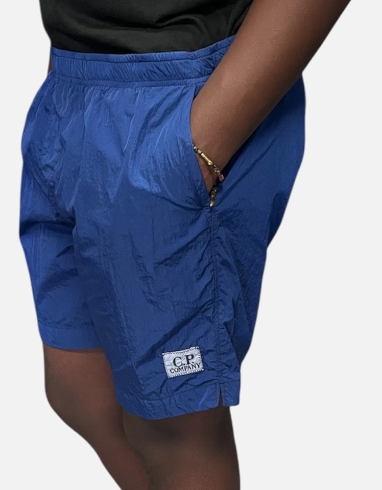 Chrome Swim Short - Blue Quartz