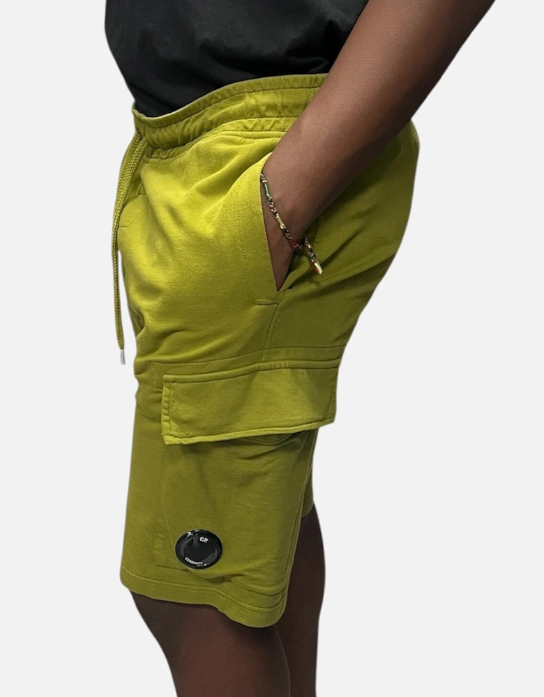 Fleece Cargo Short - Green Moss