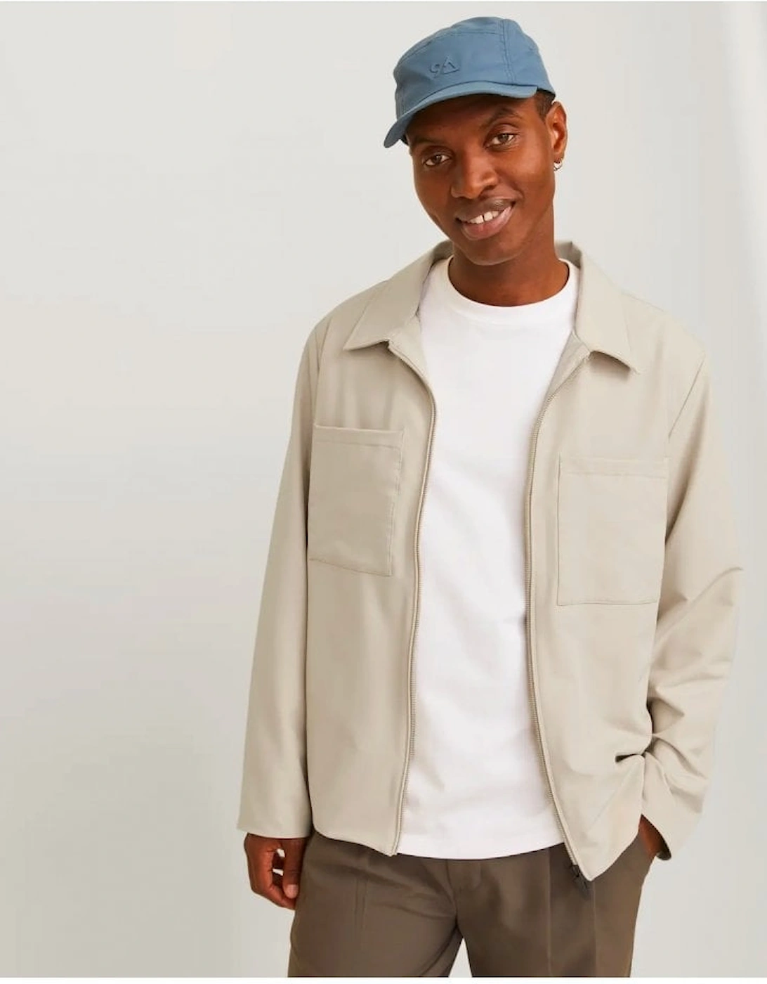 Jjeperfect Shacket Overshirt Moonbeam