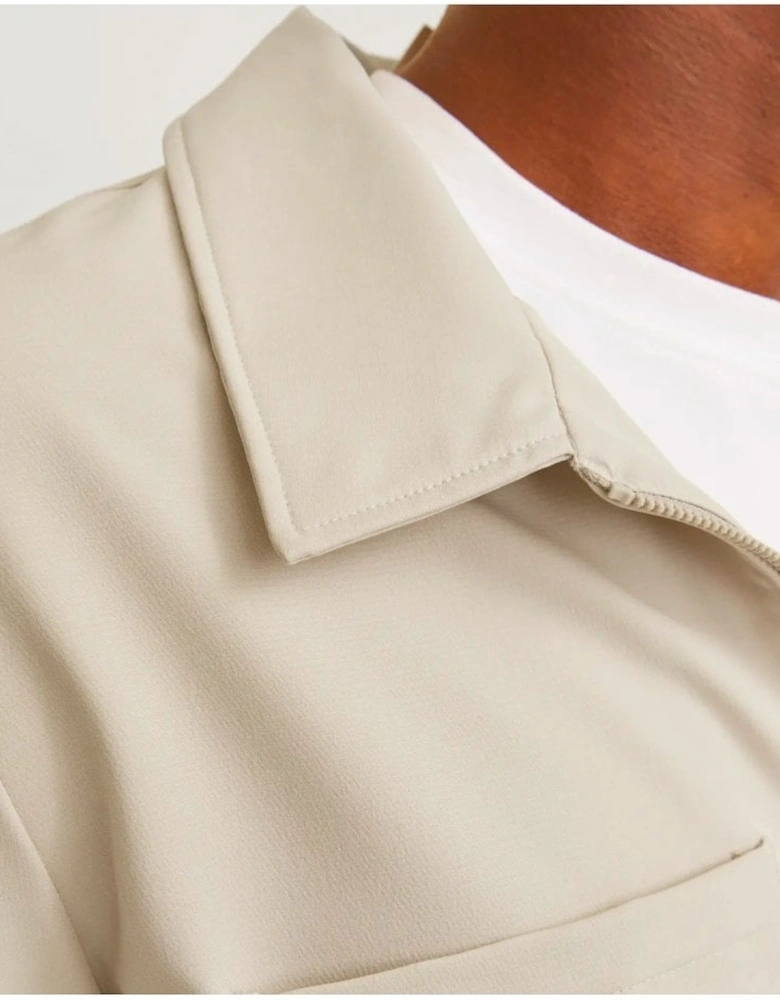 Jjeperfect Shacket Overshirt Moonbeam