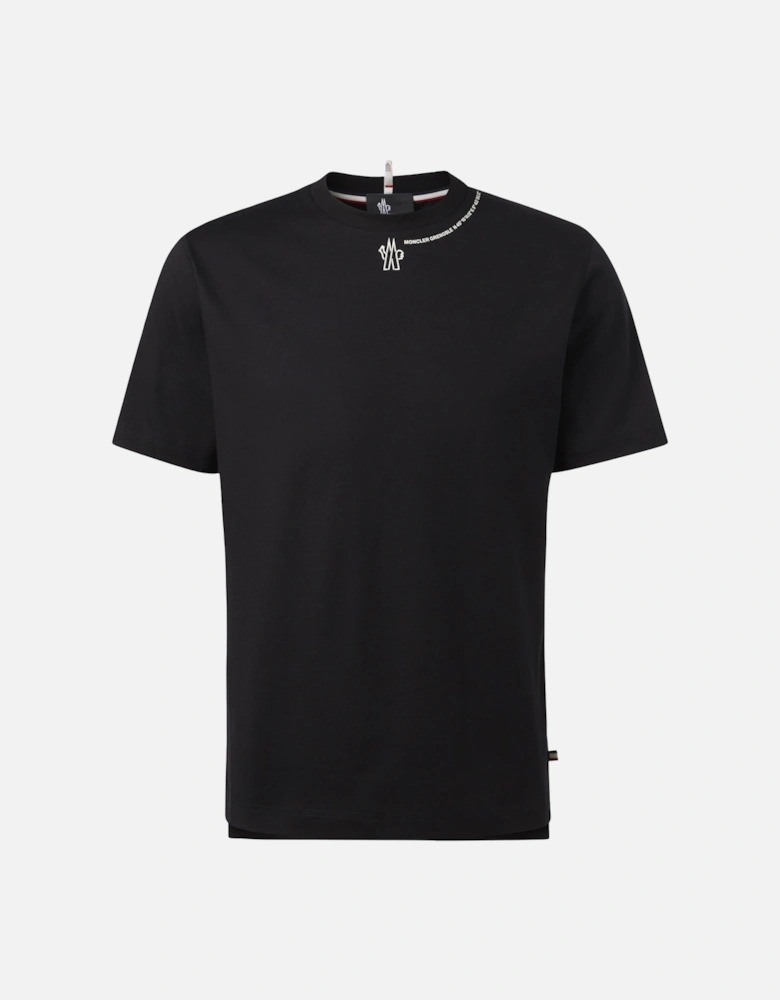 NECK BRANDING COTTON T SHIRT