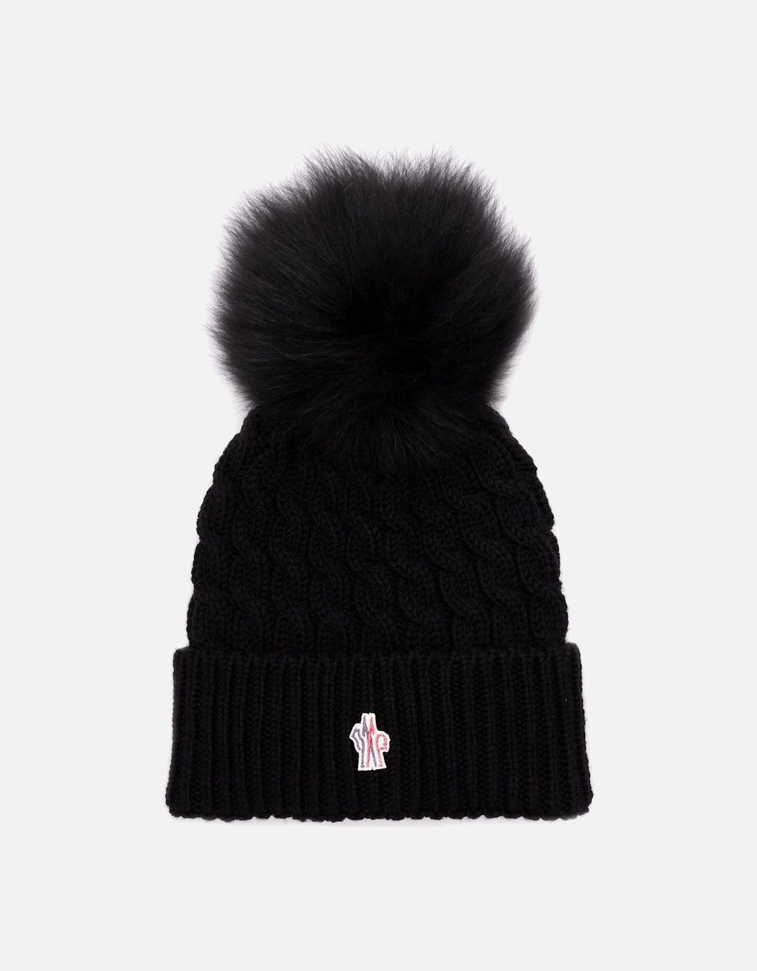 CABLE KNIT BOBBLE HAT, 3 of 2