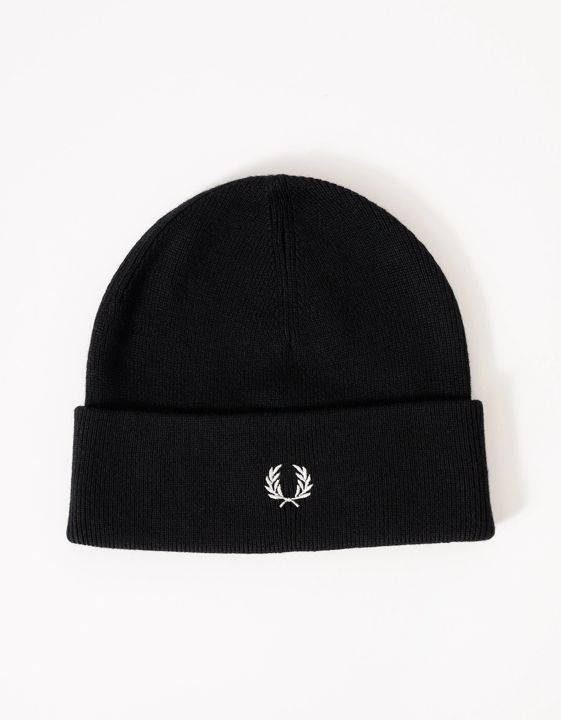 Mens Classic Beanie - Black/Snow White 843, 5 of 4