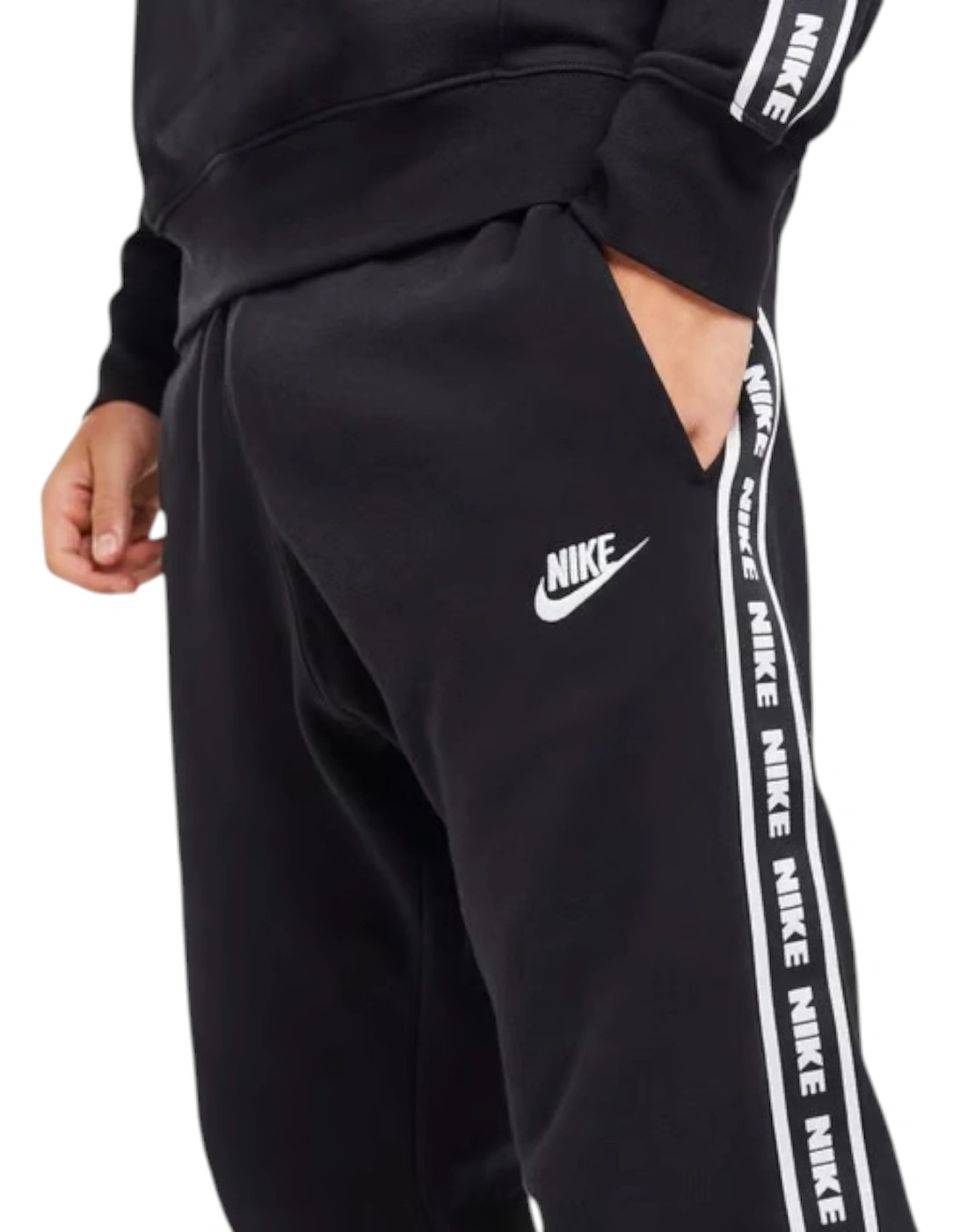 FB7296 Mens Jogger Aries Club Tape Running Sweat Bottom