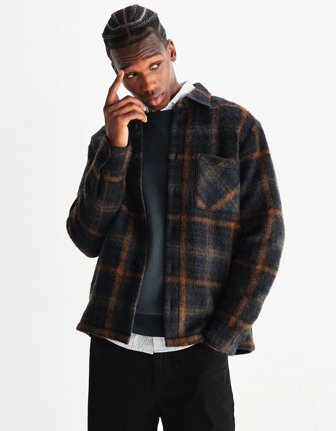 Check Whiting Overshirt