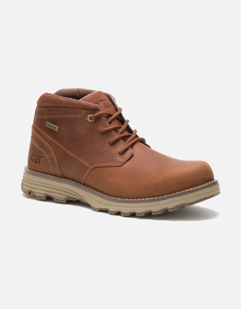 Elude Water Proof  Leather Brown P724341 Mens Boots